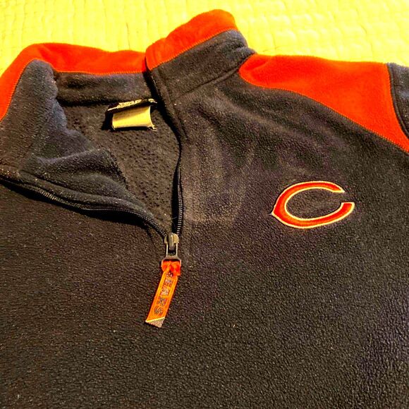CHICAGO BEARS Vintage Women's Fleece Pullover - Picture 2 of 6